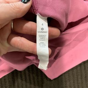 Lululemons light pink for sale. Worn once, didn’t care for the color.